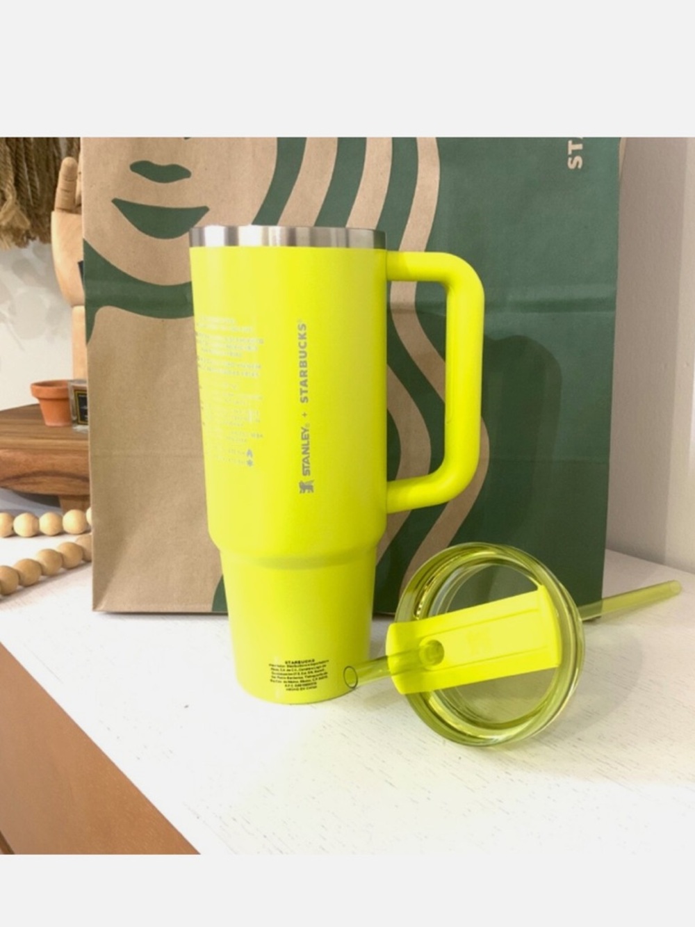 Starbucks X Mexico Stanley 2024 Lime NWOT 30oz